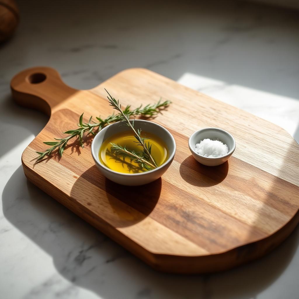 Hand-Carved Acacia Cutting Board